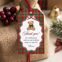 Voorbereide Teddybeer Kerst Babyshower
