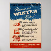 Voorbereiden op het Poster Winter Now (Voorkant)