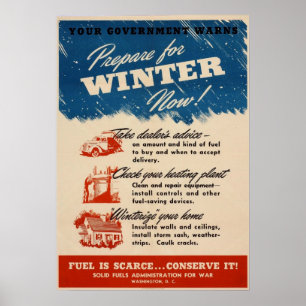 Voorbereiden op het Poster Winter Now
