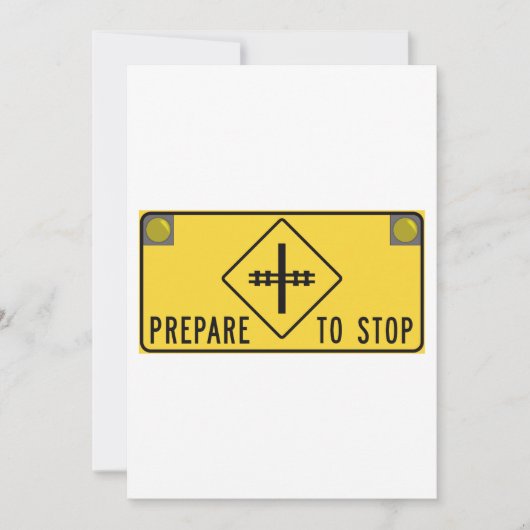 Voorbereiden op stoppen kaart (Voorkant)