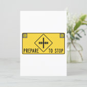 Voorbereiden op stoppen kaart