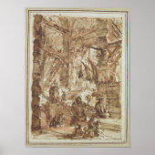 Voorbereidende tekening voor bord VIII Poster (Voorkant)