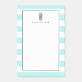 Voorbereiding anananas | Aqua & marine gepersonali Post-it® Notes (Voorkant)