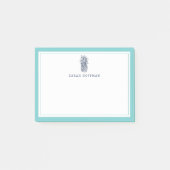 Voorbereiding anananas | Aqua & marine gepersonali Post-it® Notes (Voorkant)