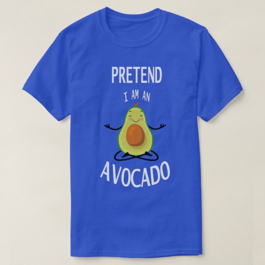 Voorbereiding ik ben avocado 2 t-shirt (Design voorkant)
