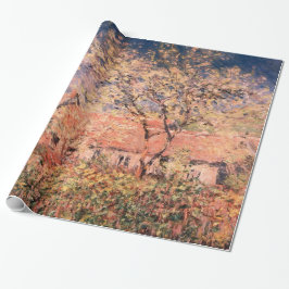 Voorbereiding in Giverny door Claude Monet Cadeaupapier