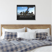 Voorbereiding: Inspirerend prijsopgave Canvas Afdruk (Insitu (Slaapkamer))