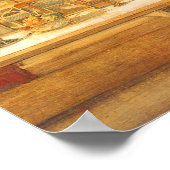 voorbereiding op een spel van Kaarten door Carl La Poster (Hoek)