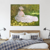 Voorbereiding van Claude Monet Canvas Afdruk (Insitu (Slaapkamer))