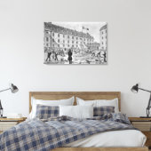Voorbereiding van de behandeling van de veroordeel canvas afdruk (Insitu (Slaapkamer))