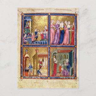 Voorbereiding van de Passover Briefkaart