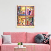 Voorbereiding van de Passover Canvas Afdruk (Insitu (Woonkamer))