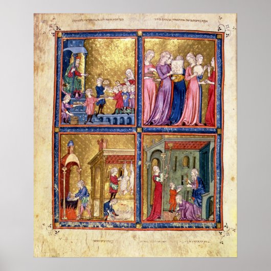 Voorbereiding van de Passover Poster (Voorkant)