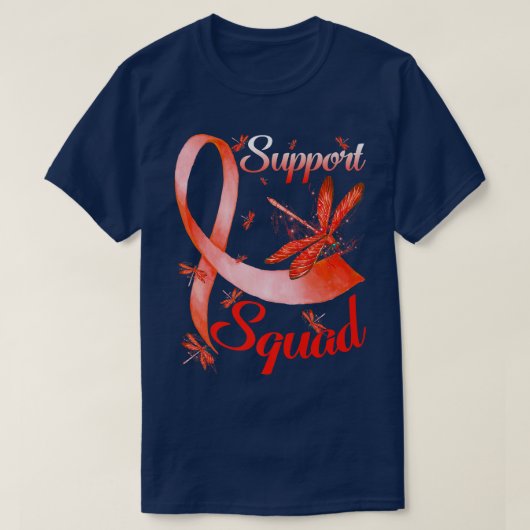 Voorbereiding van Warrior Support Squad Dragonfly  T-shirt (Design voorkant)