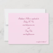 Voorbereiding voor een Baby-uitnodiging Kaart (Achterkant)