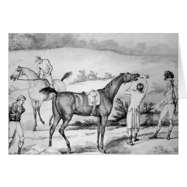 Voorbereiding voor een Race (Voorkant Horizontaal)