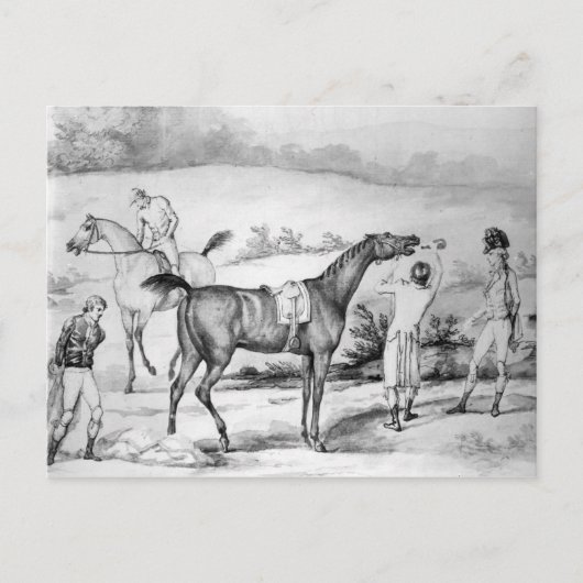 Voorbereiding voor een Race Briefkaart (Voorkant)