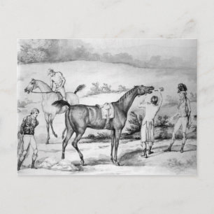 Voorbereiding voor een Race Briefkaart