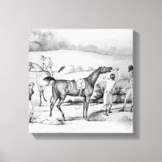 Voorbereiding voor een Race Canvas Afdruk (Voorkant)