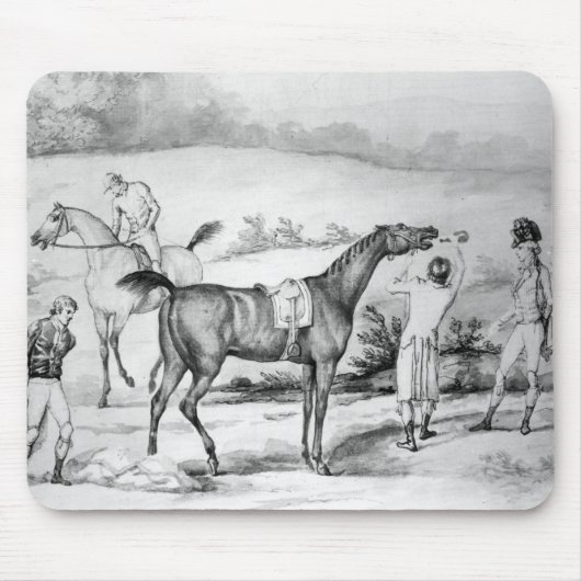 Voorbereiding voor een Race Muismat (Voorkant)