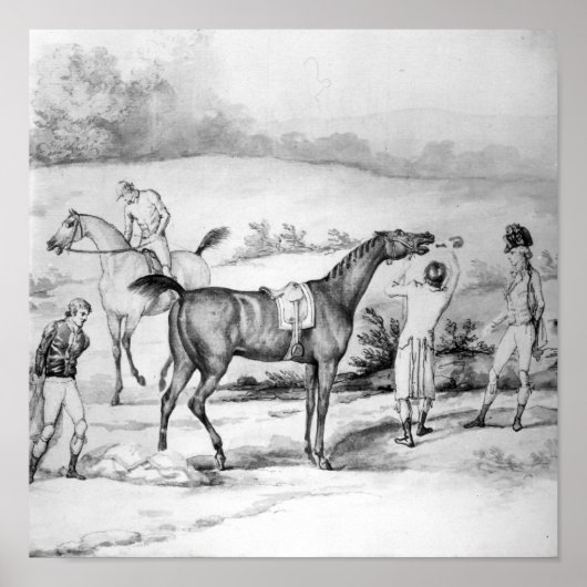 Voorbereiding voor een Race Poster (Voorkant)