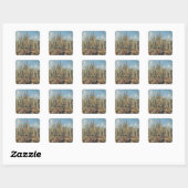 Voorbereiding voor Fireworks Display 2 Vierkante Sticker (Vel)