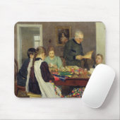 Voorbereiding voor Kerstmis 1896 Muismat (Met muis)