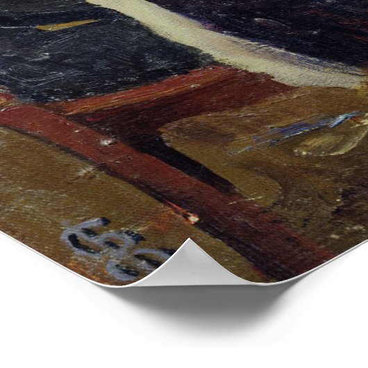 Voorbereiding voor Kerstmis 1896 Poster (Hoek)