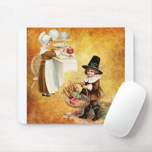 VOORBEREIDINGEN VAN DE THANKSGIVING MUISMAT (Met muis)