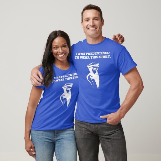 Voorbestemd Calvinistisch voor Hervormde christene T-shirt (Unisex)
