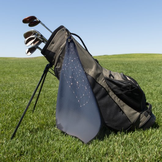 Voorbestemd om samen te zijn golfhanddoek (Groen)