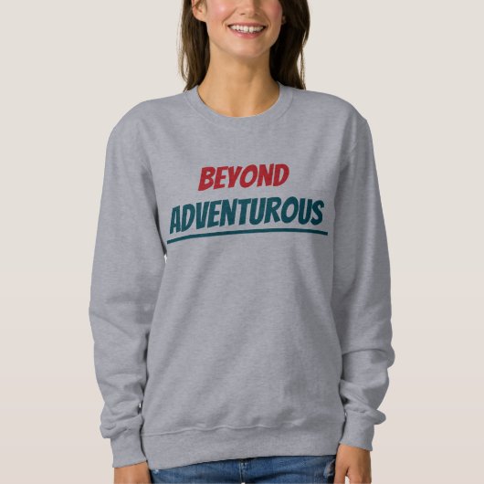 Voorbij avontuurlijk T-shirt (Voorkant)