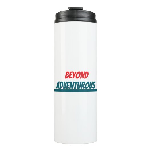 Voorbij de avontuurlijke thermische tuimelaar thermosbeker (Voorkant)