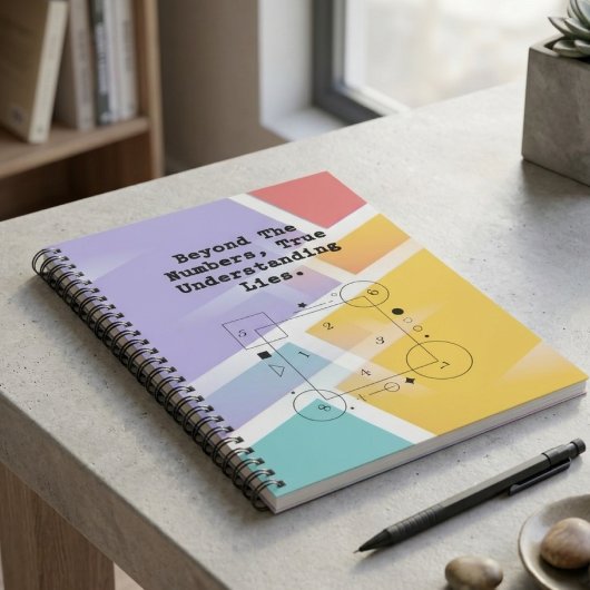 Voorbij De Cijfers | Ware Wiskundig Begrip Notitieboek