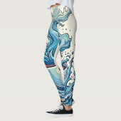 Voorbij de Dagelijkse Kop Leggings (Links)
