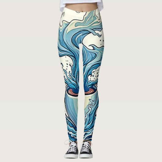 Voorbij de Dagelijkse Kop Leggings (Voorkant)