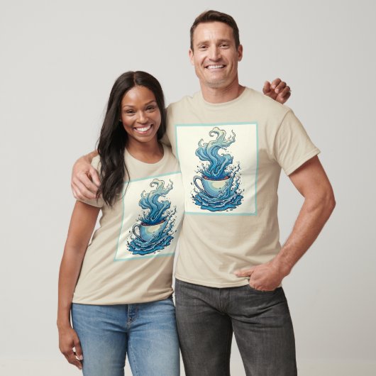 Voorbij de Dagelijkse Kop T-shirt (Unisex)