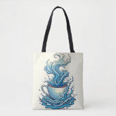 Voorbij de Dagelijkse Kop Tote Bag (Voorkant)