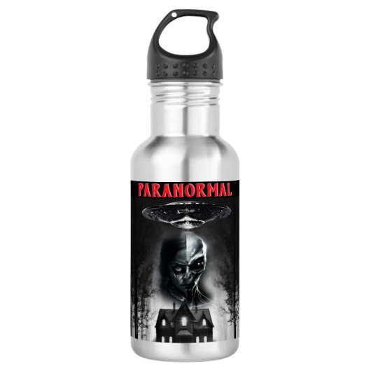 Voorbij de grenzen Paranormale Waterfles (Voorkant)
