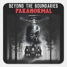 Voorbij de grenzen van de paranormale Sticker