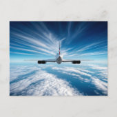 Voorbij de horizon: Concorde van achteren Briefkaart (Voorkant)