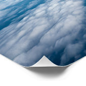 Voorbij de horizon: Concorde van achteren Perfect Poster (Hoek)