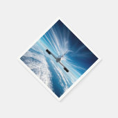 Voorbij de horizon: Concorde van achteren Servet (Hoek)