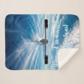 Voorbij de horizon: Concorde van achteren Sherpa Deken (Voorkant (horizontaal))