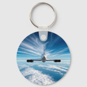 Voorbij de horizon: Concorde van achteren Sleutelhanger (Voorkant)