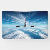 Voorbij de horizon: Concorde van achteren Spandoek (Horizontaal)