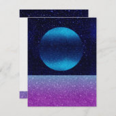 Voorbij de horizon kaart (Voorkant / Achterkant)