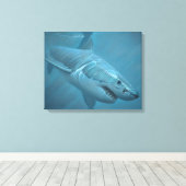 Voorbij de pauze canvas afdruk (Insitu (Houten vloer))