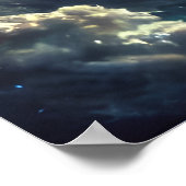 Voorbij de rand - staar in de oneindige kosmos poster (Hoek)