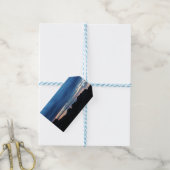 Voorbij de Rotsen Cadeaulabel (Met Touw)